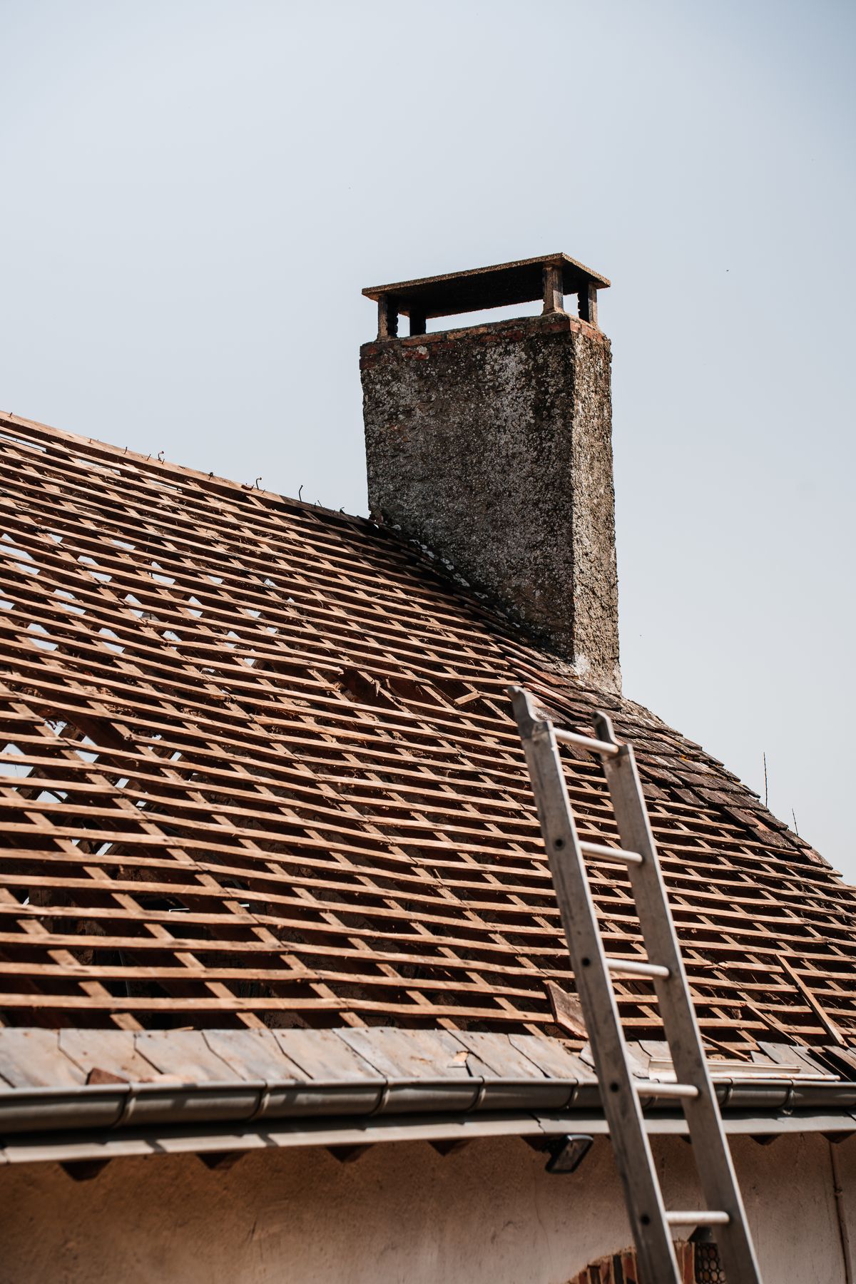 Rénovation de toiture : couverture refaite sur charpente